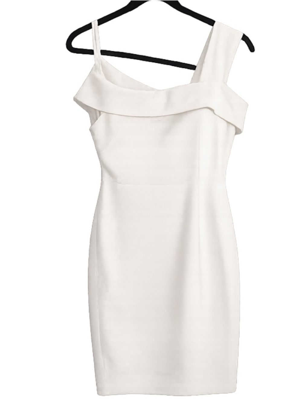 Vince Camuto White Asymmetrical Dress